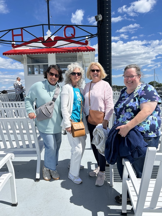 Suzanne Blanke, Cindy Hopkins, Carolyn Skowron, and Jennifer