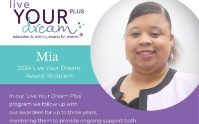 Live Your Dream Award Recipient Plans Big Move