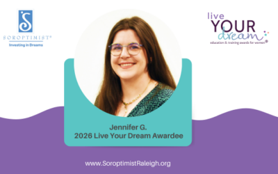 Jennifer G. – 2026 Live Your Dream Awardee