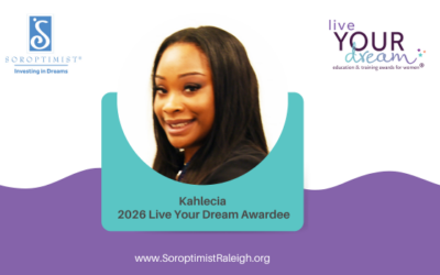 Kahlecia C. – 2026 Live Your Dream Awardee