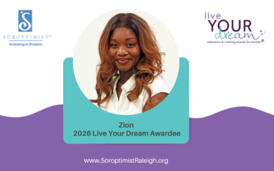 Zion D. – Live Your Dream Awardee