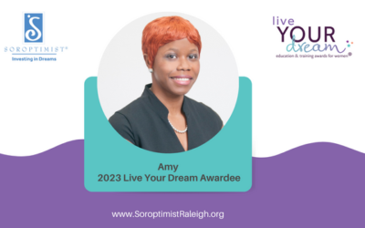 Amy – 2023 Live Your Dream Awardee