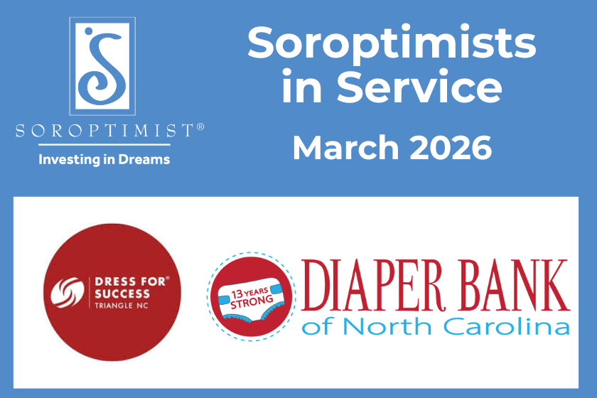 Soroptimists Serve in March
