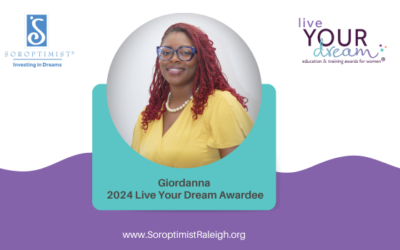 Giordanna – 2024 Live Your Dream Awardee