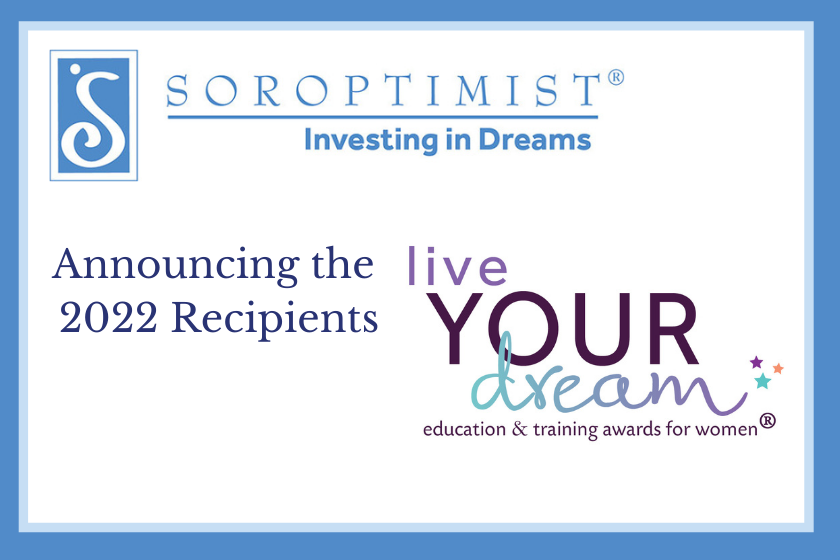 Announcing the 2022 Live Your Dream Award Recipients